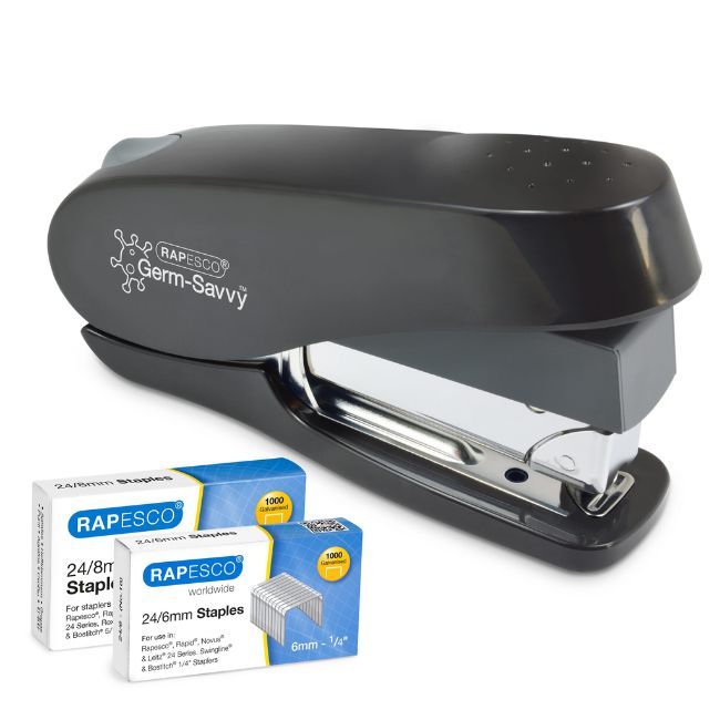 Rapesco eco luna stapler and staples