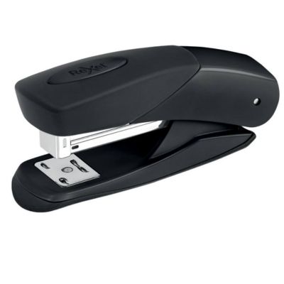 Rexel matador half strip stapler bk