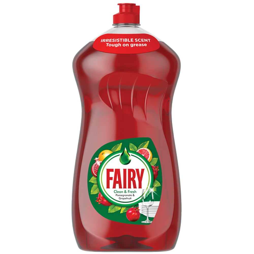 Fairy original washing up liquid red with lift action 383ml