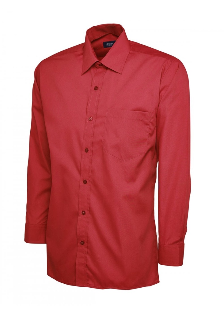 Uc709 – purple – 3xl (19.5) – mens poplin full sleeve shirt