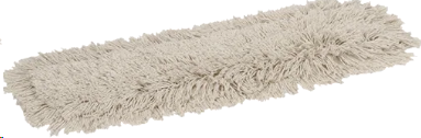 Cotton v sweeper mop heads 109x15cm pair