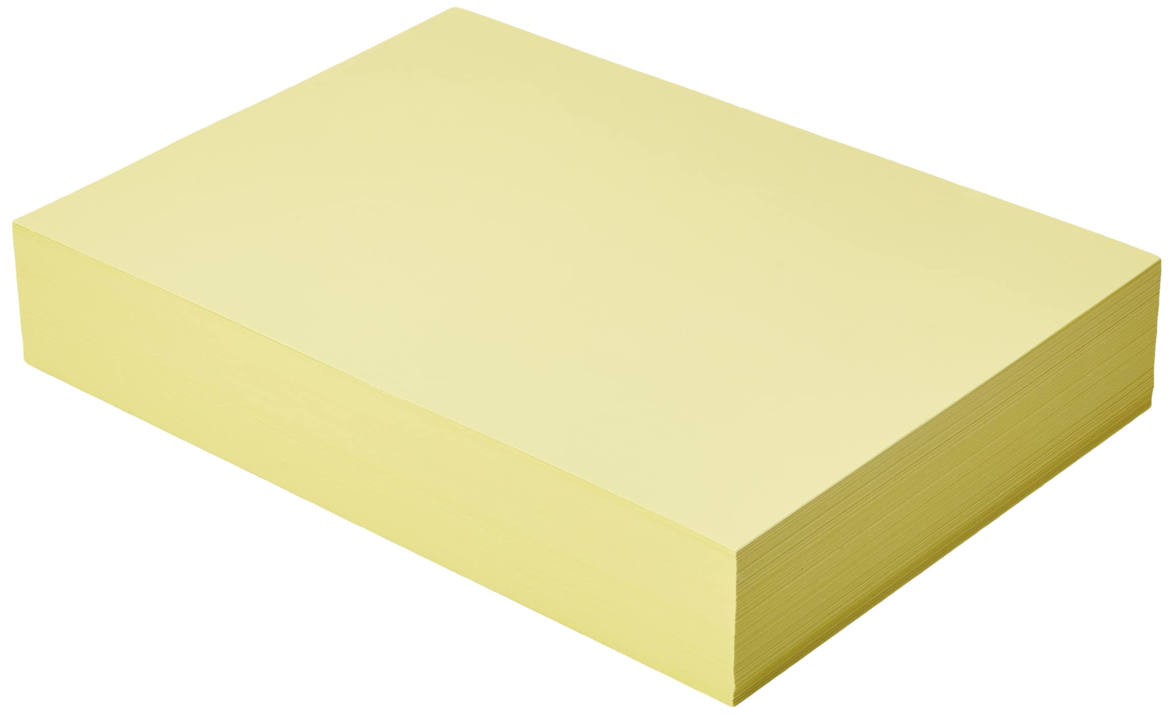 Pastel tinted yellow a4 paper 80 gsm - pack of 1 ream (500 sheets) 