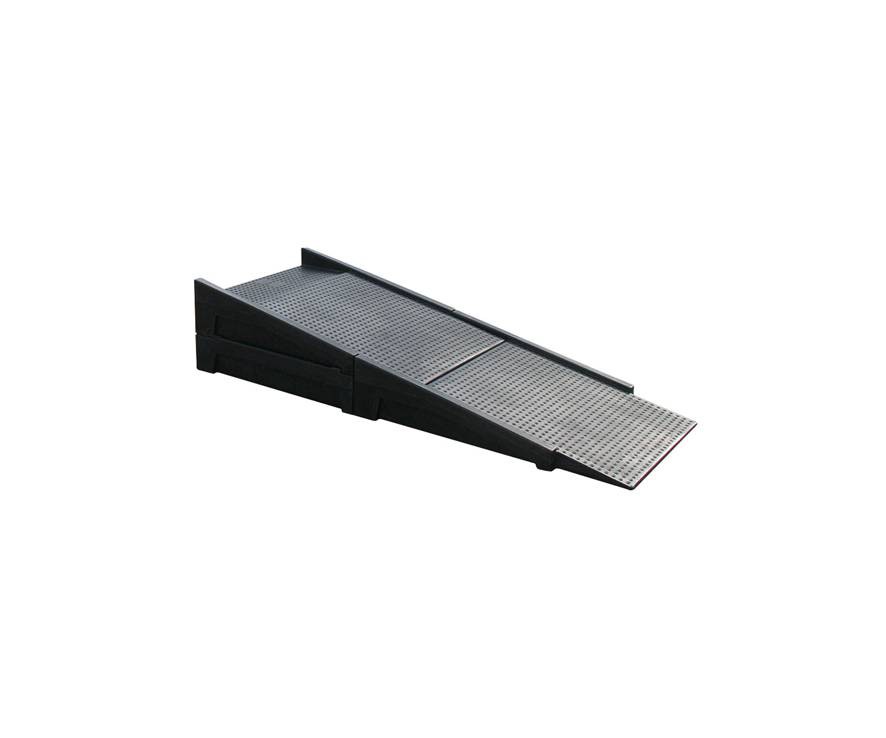 Ramp for 4 drum spillshak 45 x 250 x 75cm