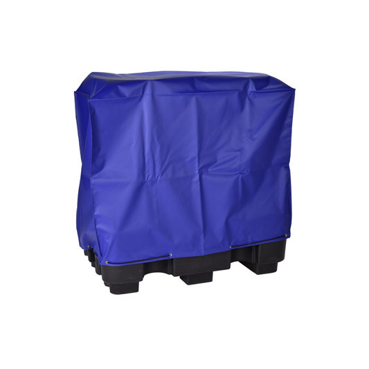 Double ibc pvc cover 246 x 146 x 120cm