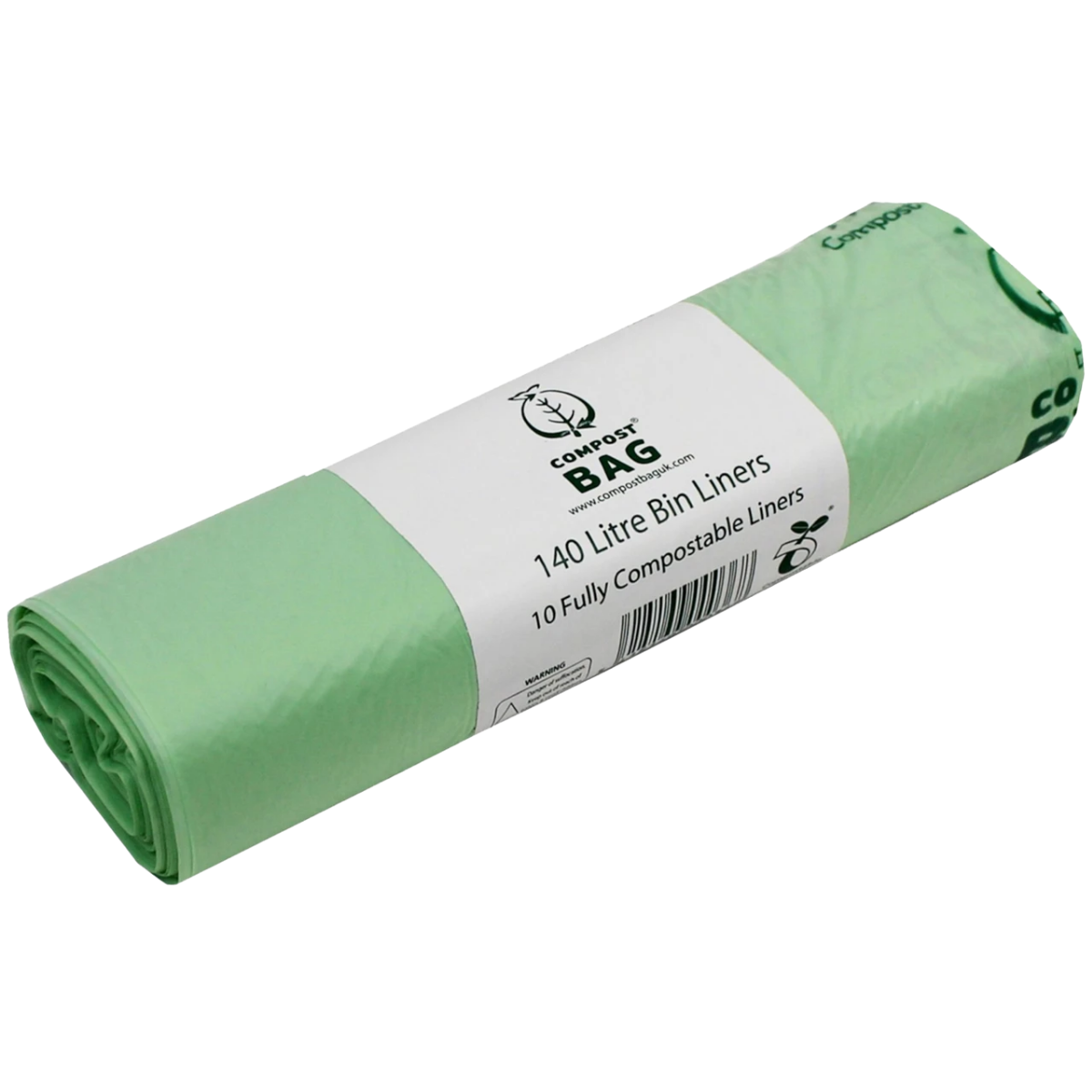 140 litre compostable bag 39'' x 43'' 150 per case