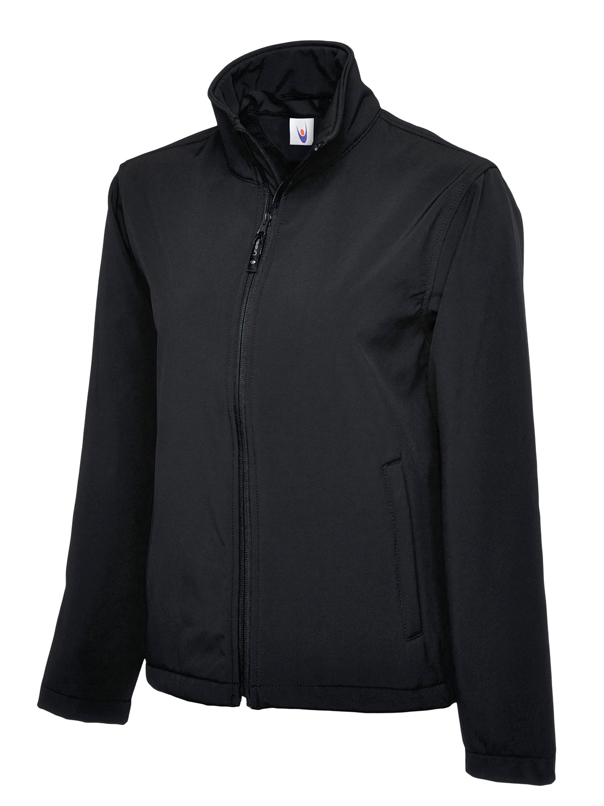 Uc612 - black - 5xl - classic full zip soft shell j