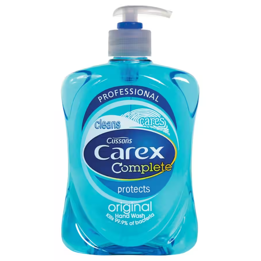 Carex professional hand soap antibacterial liquid blue 500 ml