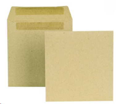 New guardian wage envelope 108x102mm self seal plain 80gsm manilla - pack 1000