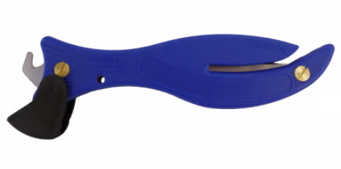 Fish blue safety knife