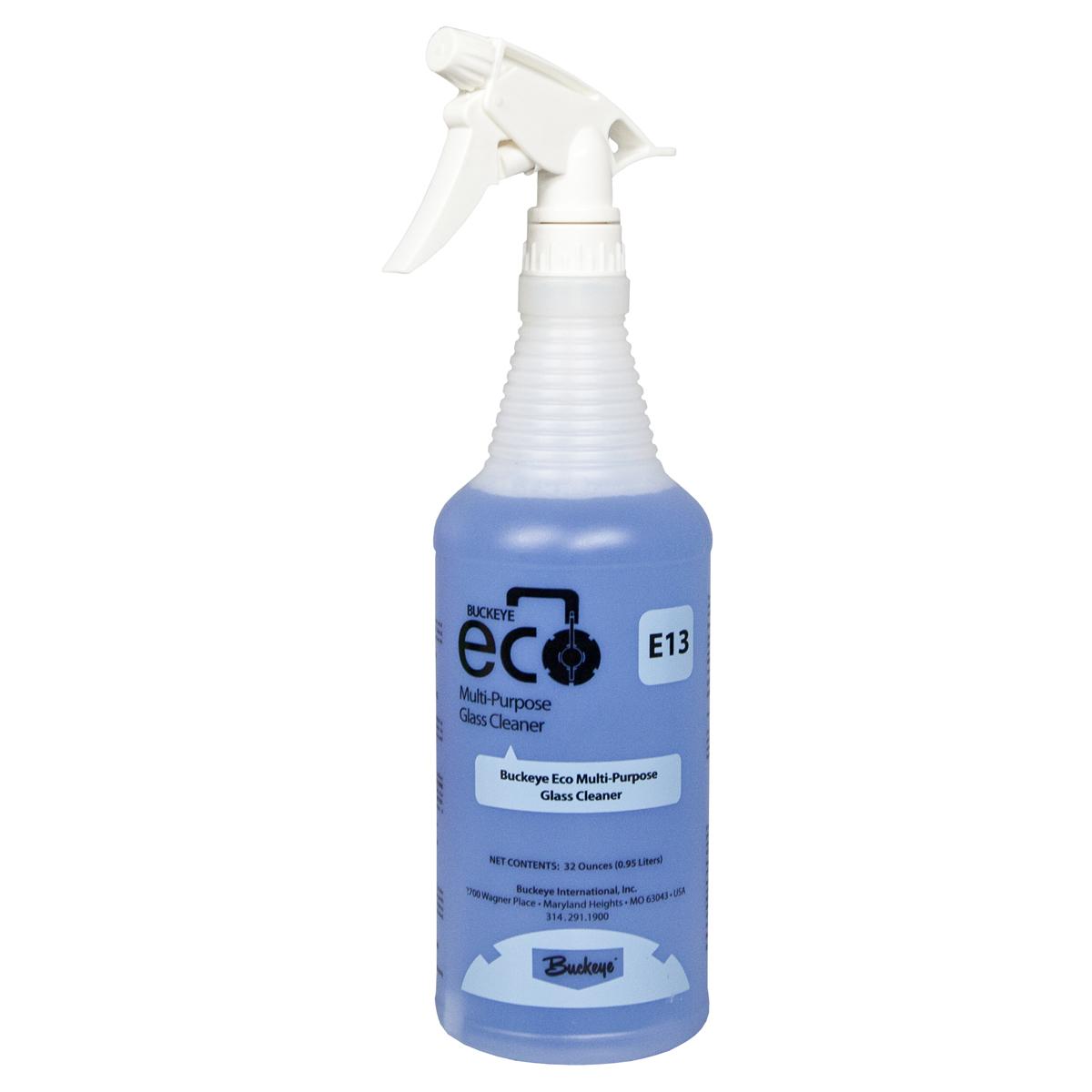 E13 multi purpose glass cleaner 1l spray bottle only 