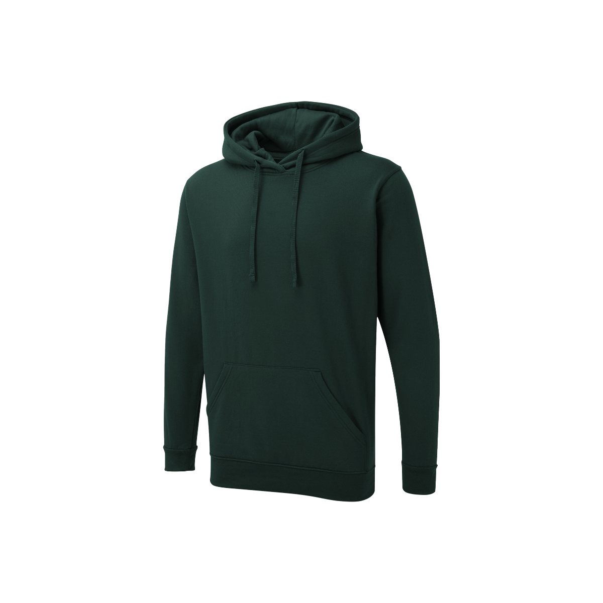 Ux4 - bottle green - m - ux hooded sweatshirt