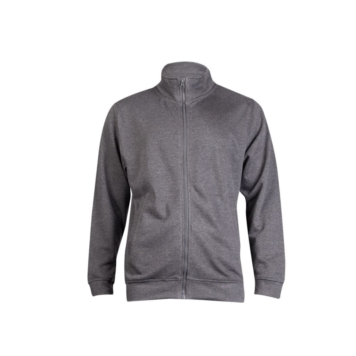 Uc512 - charcoal - xl - deluxe unisex sweat jacket