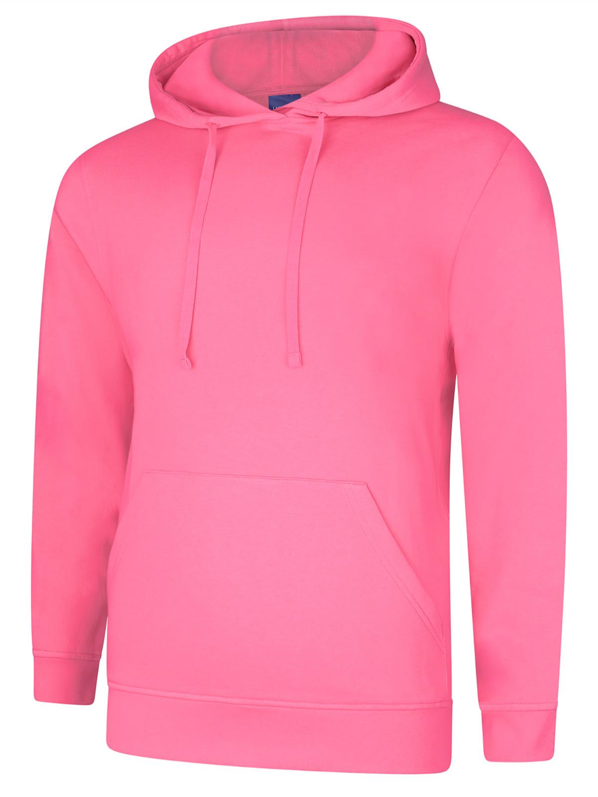 Uc509 - candy floss - s - 280gsm deluxe hooded sweatshirt