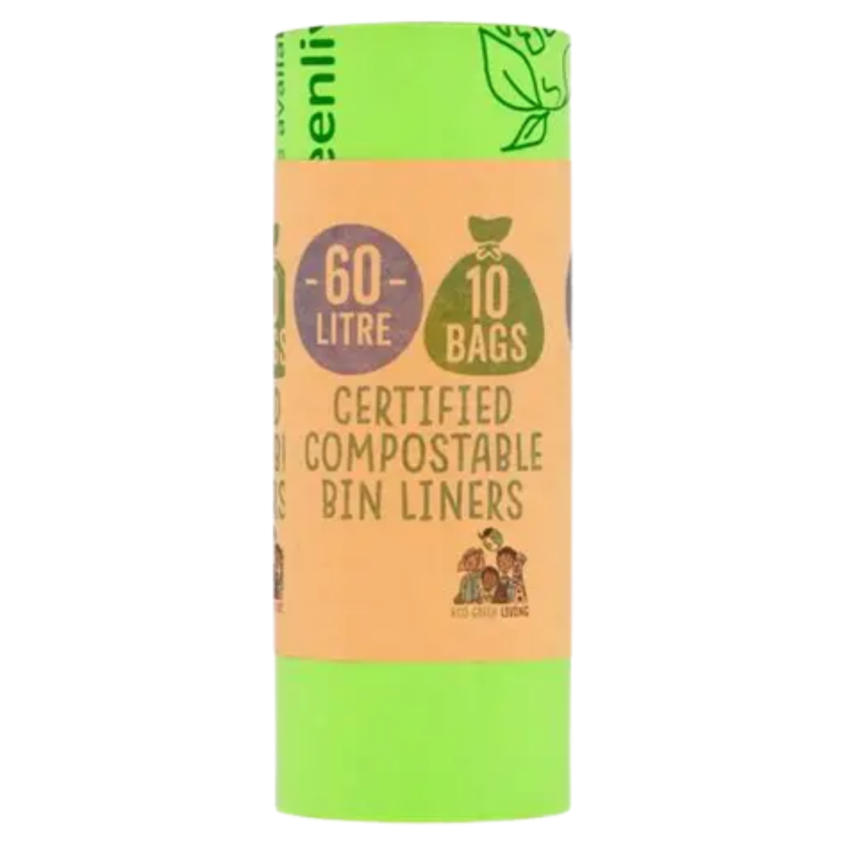 60 litre compostable bag 24'' x 30'' 240 per case