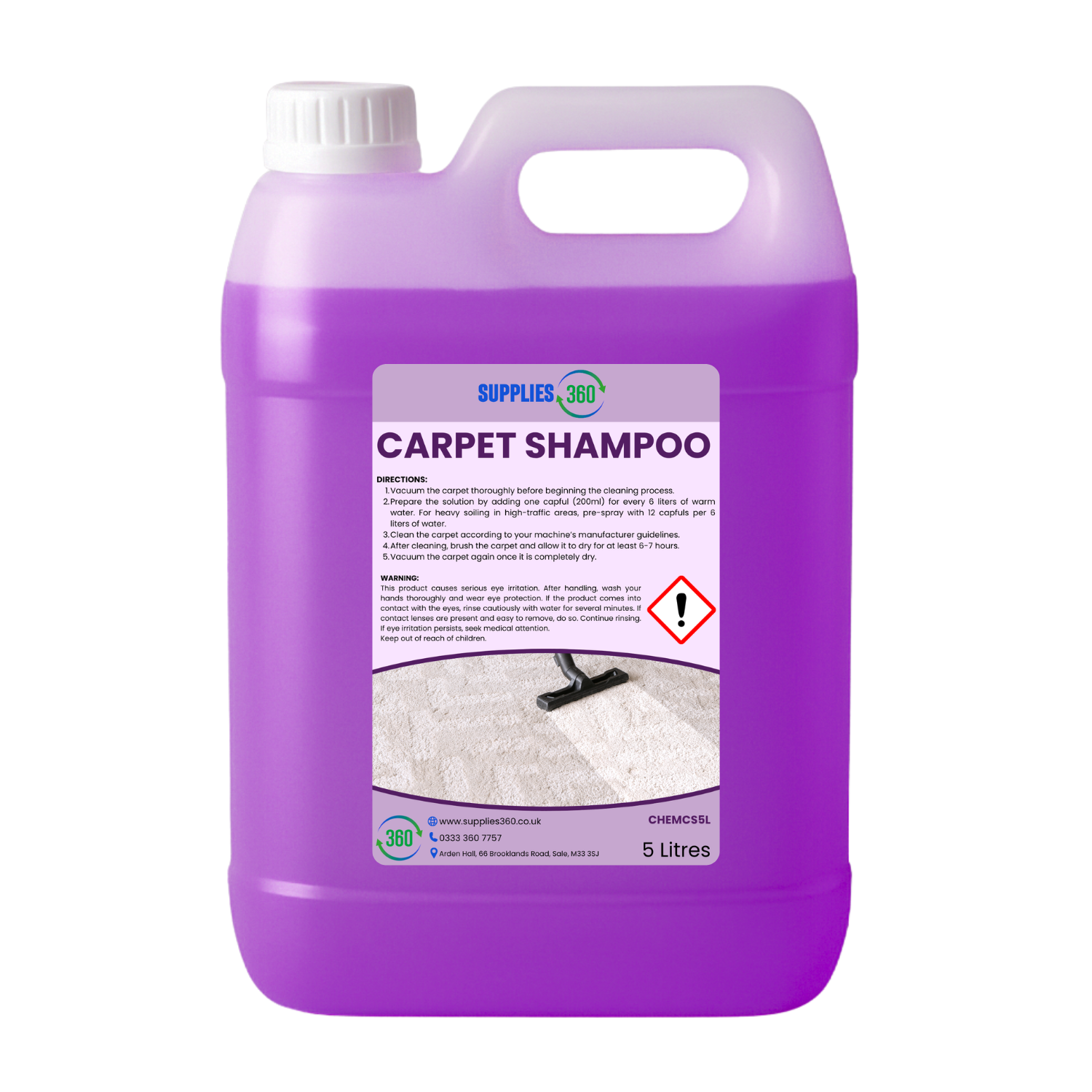 Carpet shampoo 5 litres