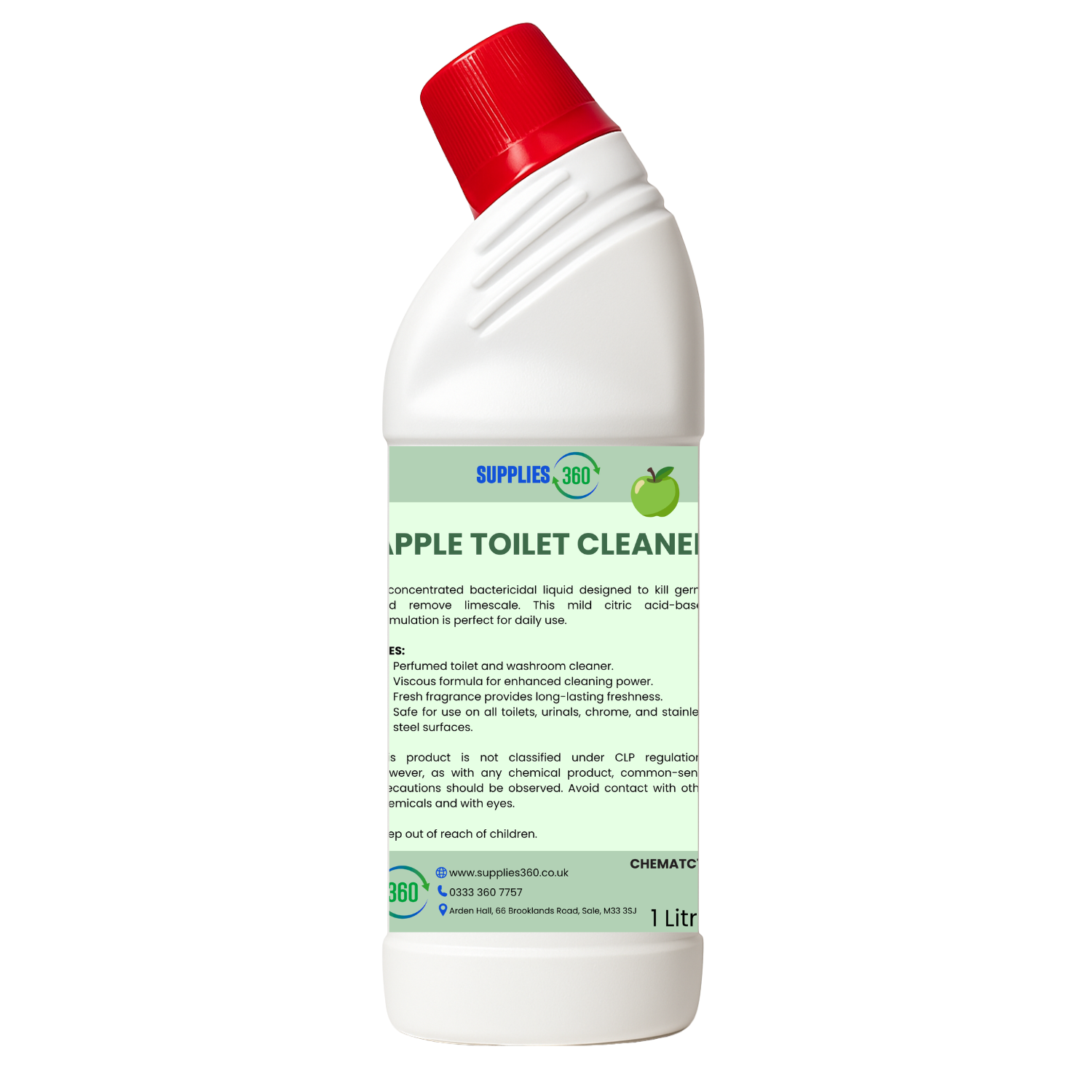 Apple toilet cleaner 1 litre