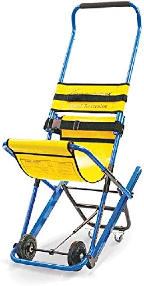 Evacuation chair including bracket and cover (each)