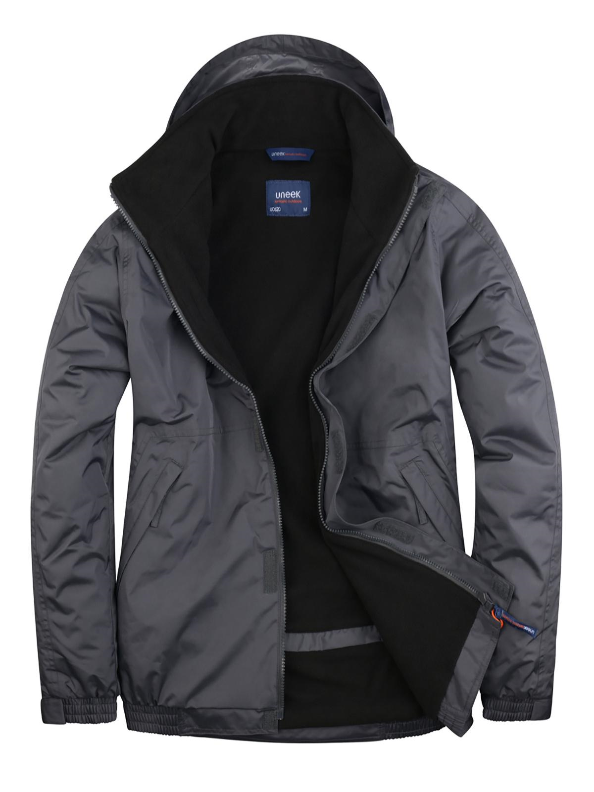 Uc620 - deep grey/black - medium - premium outdoor jacket