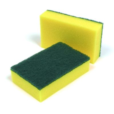 Sponge back scourers – pack of 10