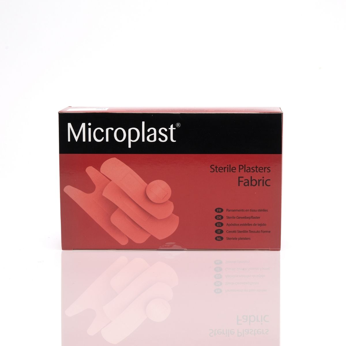 Microplast fabric plasters 7.5cm x 2.5cm (box 100)