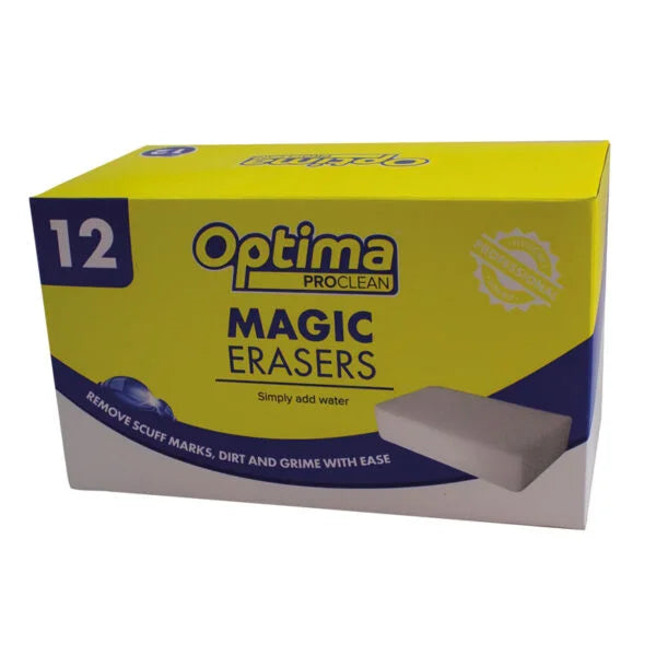 Optima magic sponge erasers pack of 12