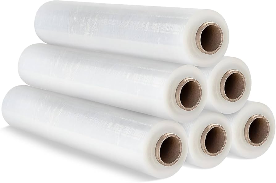 Eco clear pallet wrap pwc6 400mm x 300 metre roll 16mu