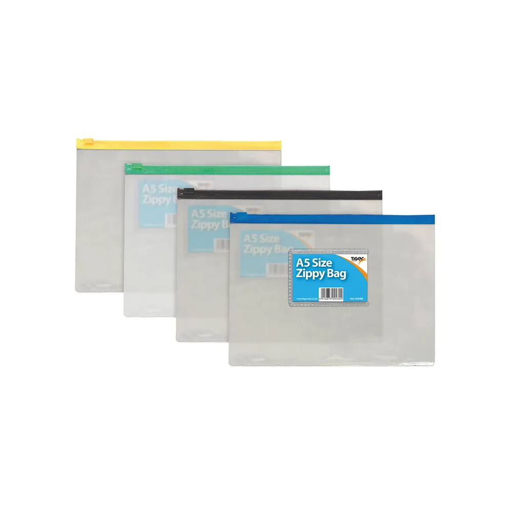 Sundry zip bag a5 (12 pack) 300480
