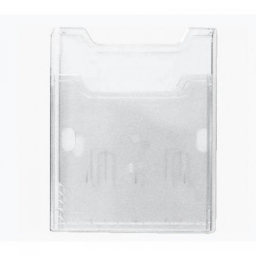 Exacompta wall literature holders a4 clear acrylic 