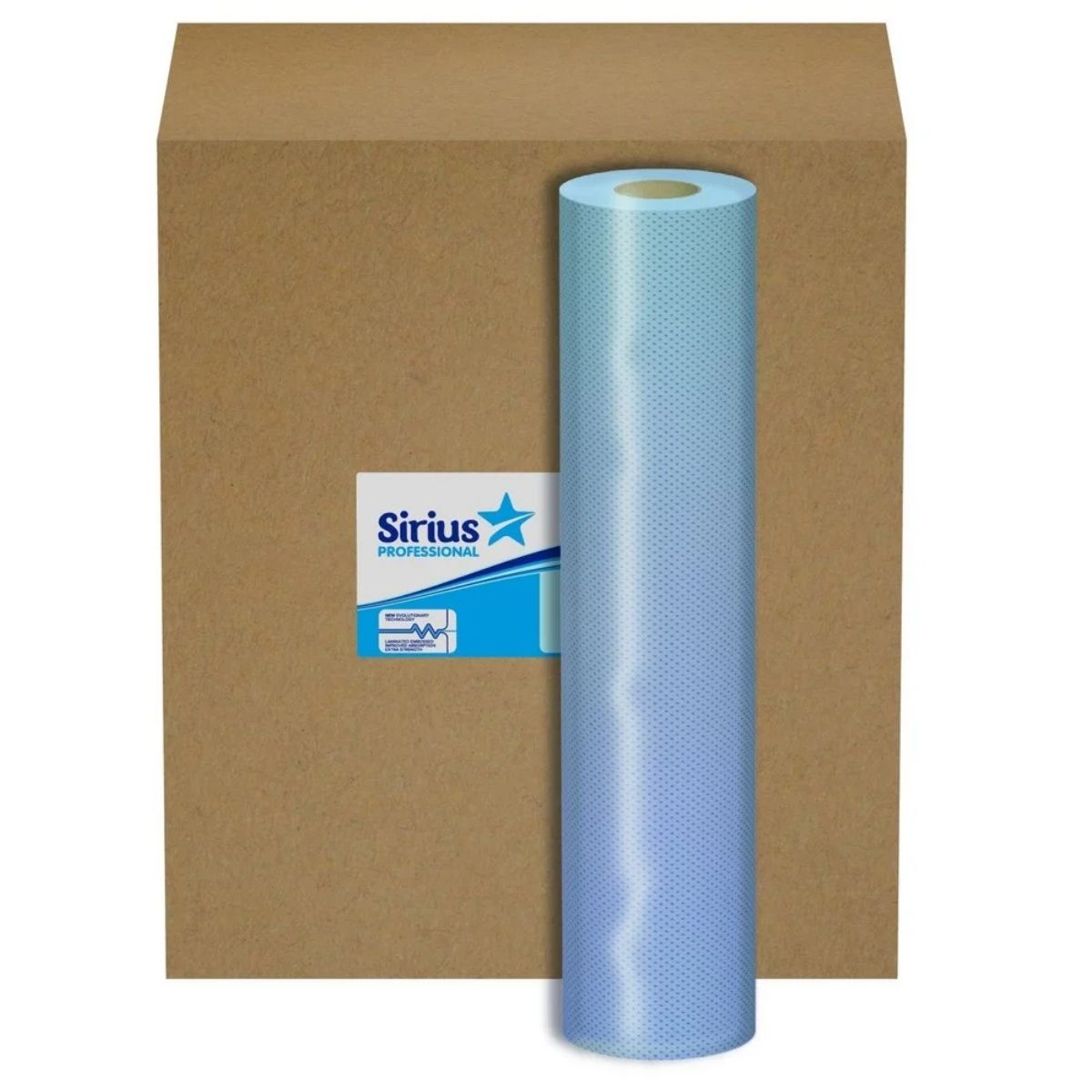 Blue hygiene roll 40m - case of 12