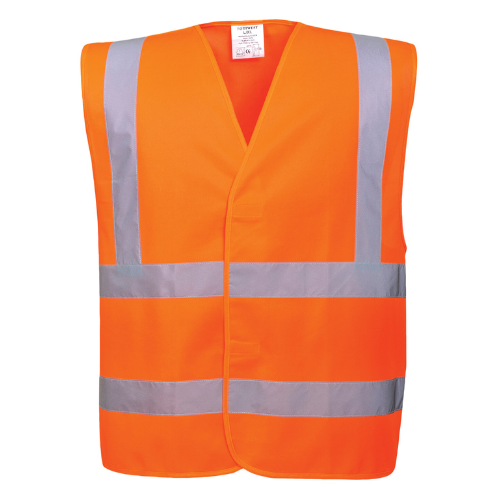 Beeswift fire retardant hi-vis vest orange - 3xl