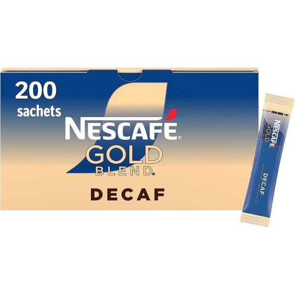 Nescafe gold blend decaf instant coffee sticks 1.8g (pack of 200)