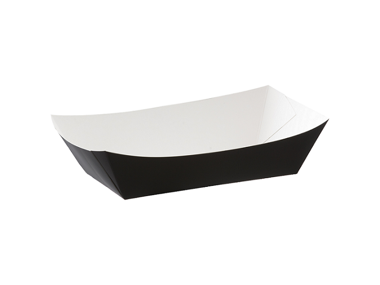 Large meal tray (black)