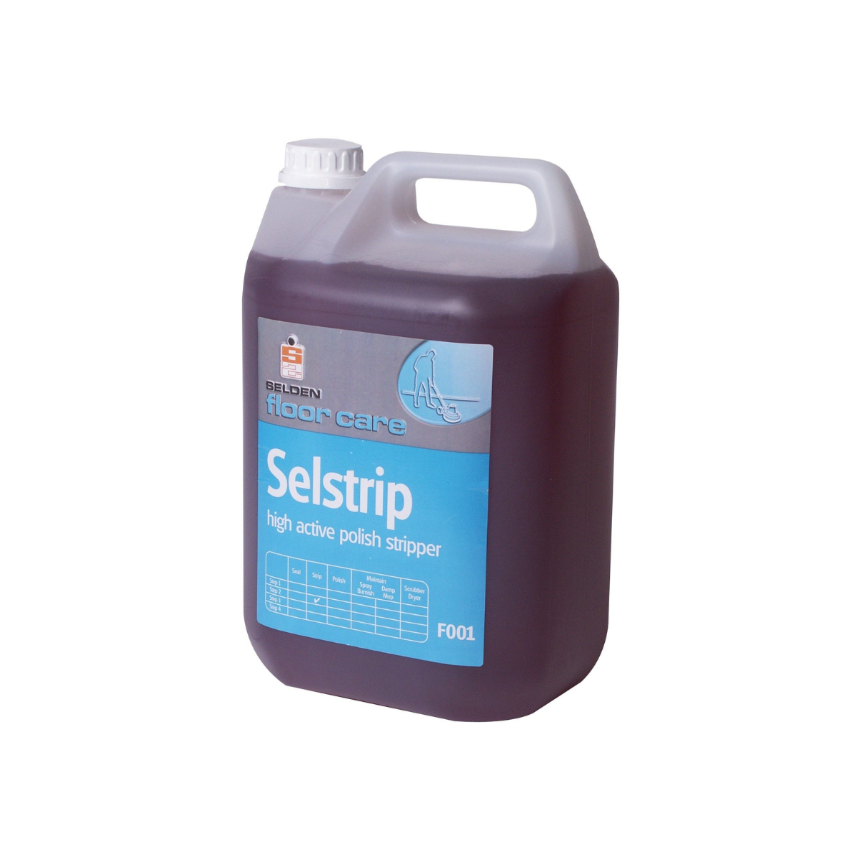 Selstrip high active polish stripper 5l