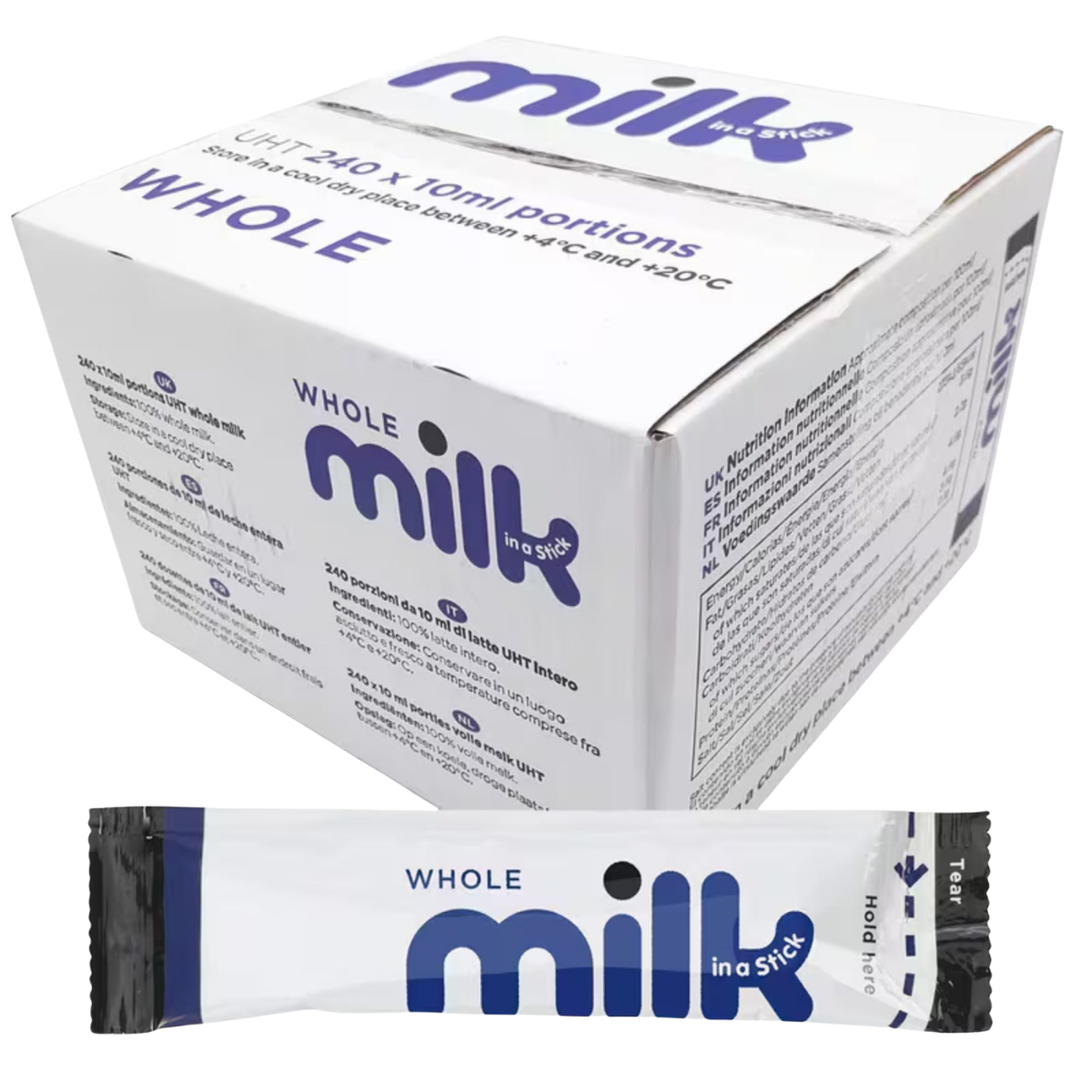Lakeland whole milk sticks - 10ml (pack of 240)