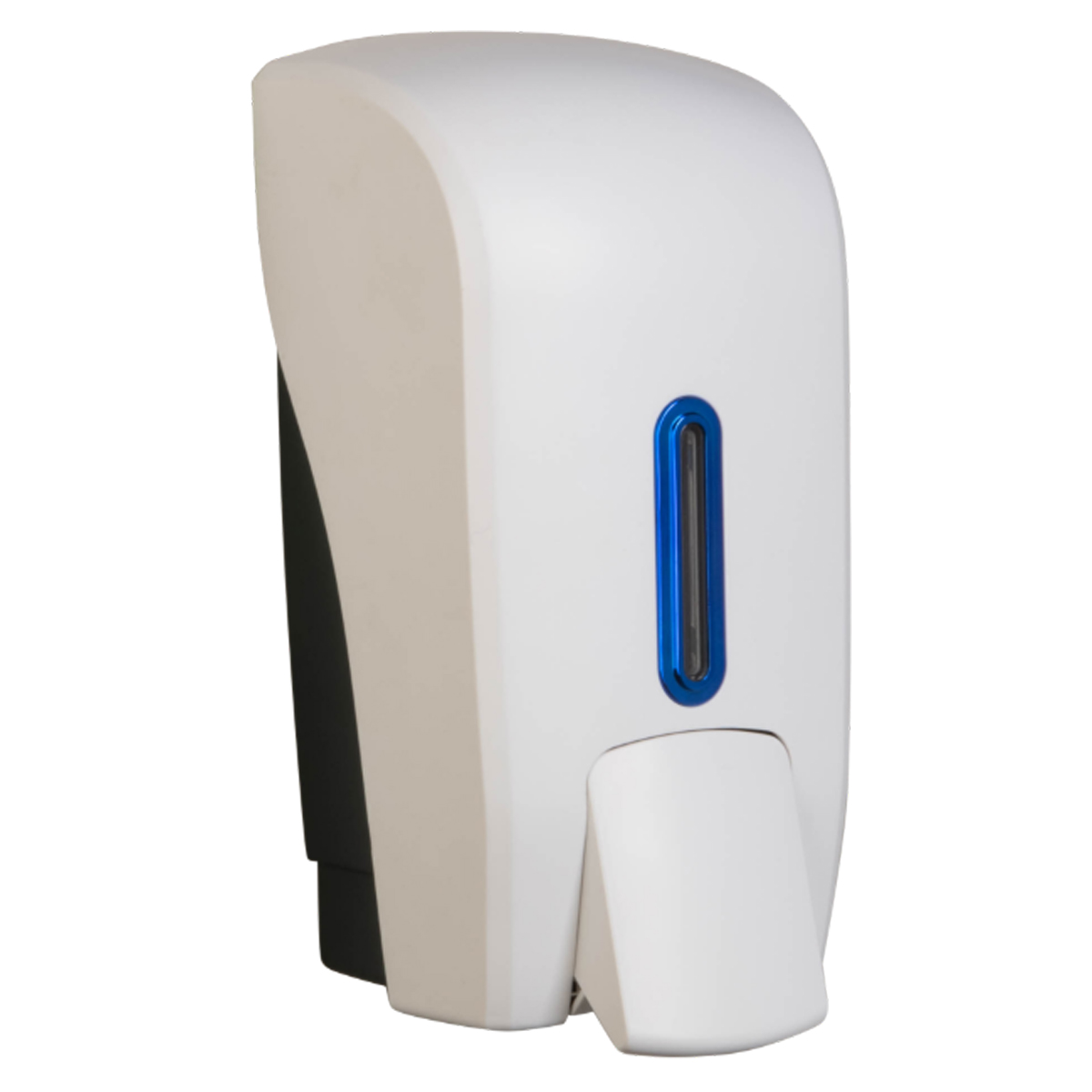 White halo 1ltr liquid soap dispenser - sapphire
