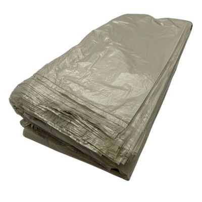 Clear eco wheelie bin refuse sacks (30