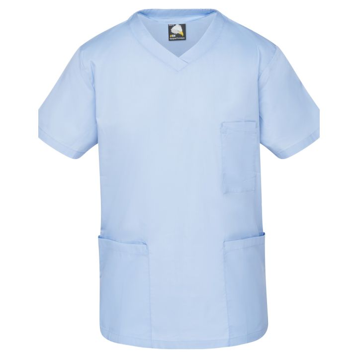 Orn8800 - sky - 3xl - scrub top