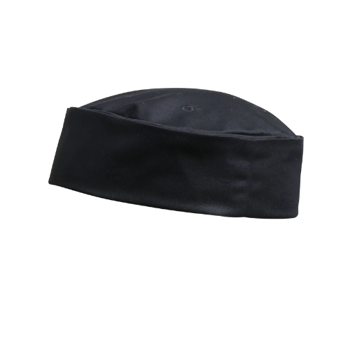 Pr648 - black - xl - turn-up chef’s hat