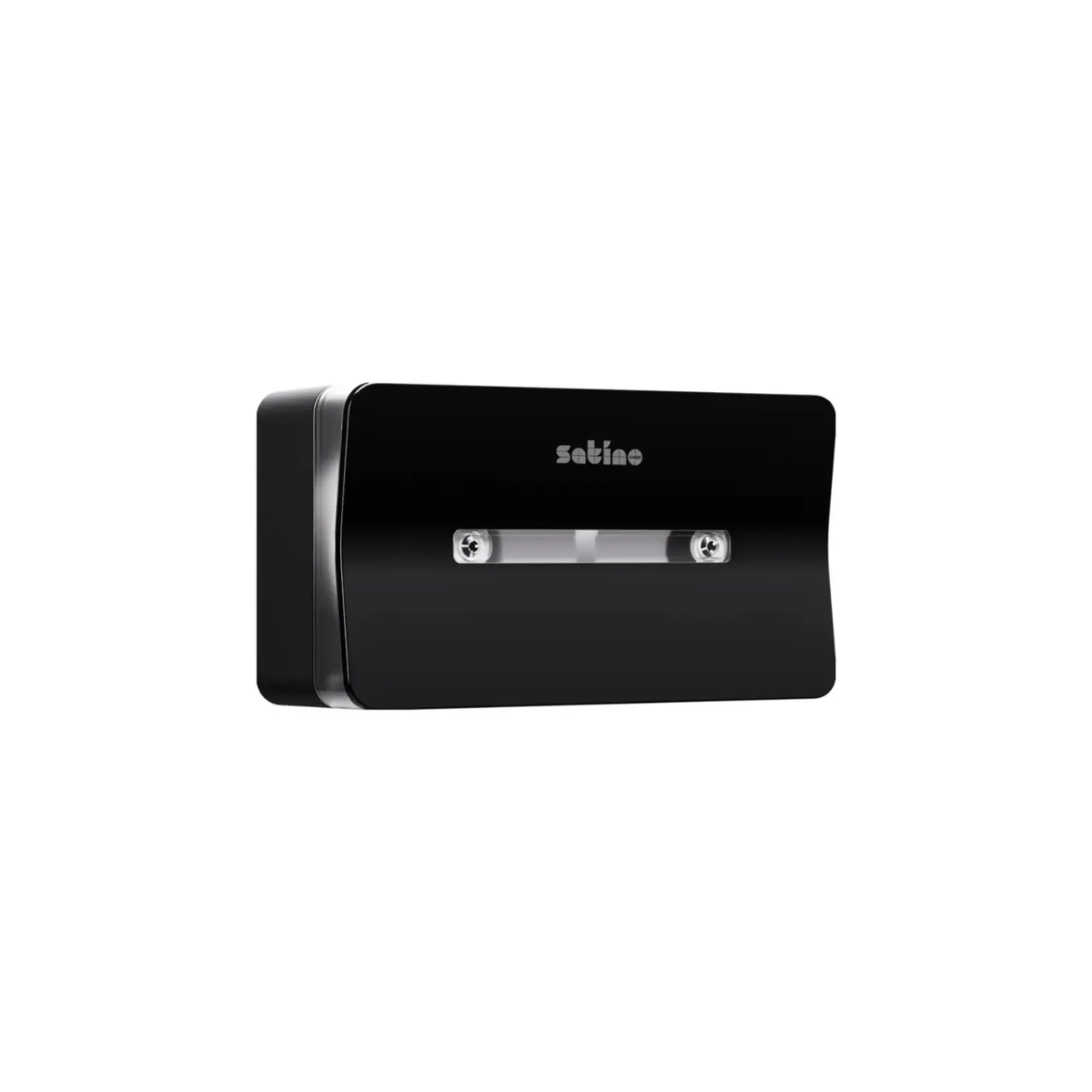 Satino hyginity jumbo toilet paper dispenser centrefeed black