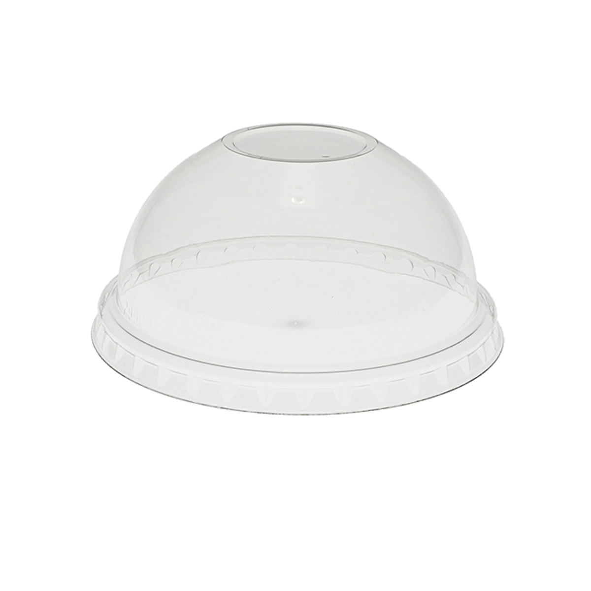 12oz domed lid (no hole) (rpet)