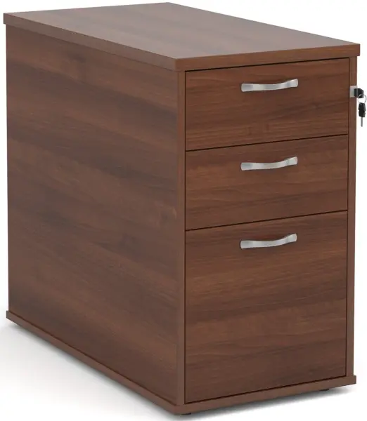 Dams executive desk high pedestal 426 x 600mm wlanut