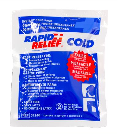 Instant cold ice pack small 4