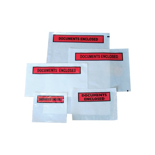 All paper document enclosed wallets a5 (pack 1000)