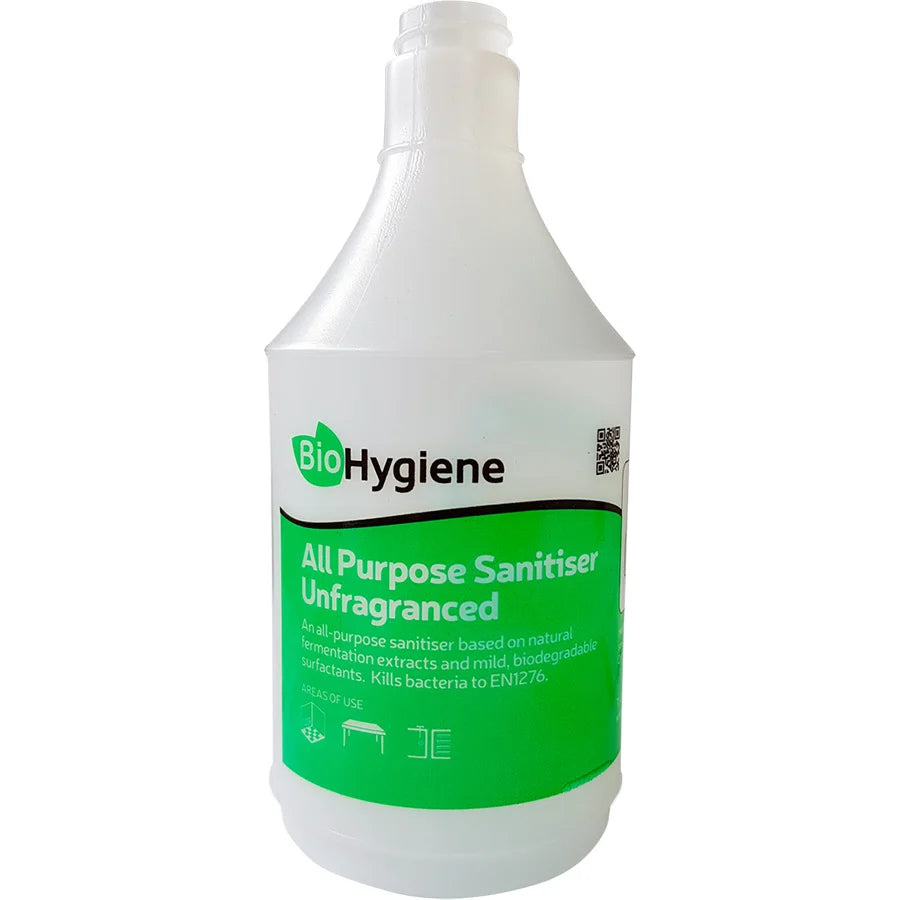 Bh all purpose sanitiser screen bottle/white trigger 6x750ml