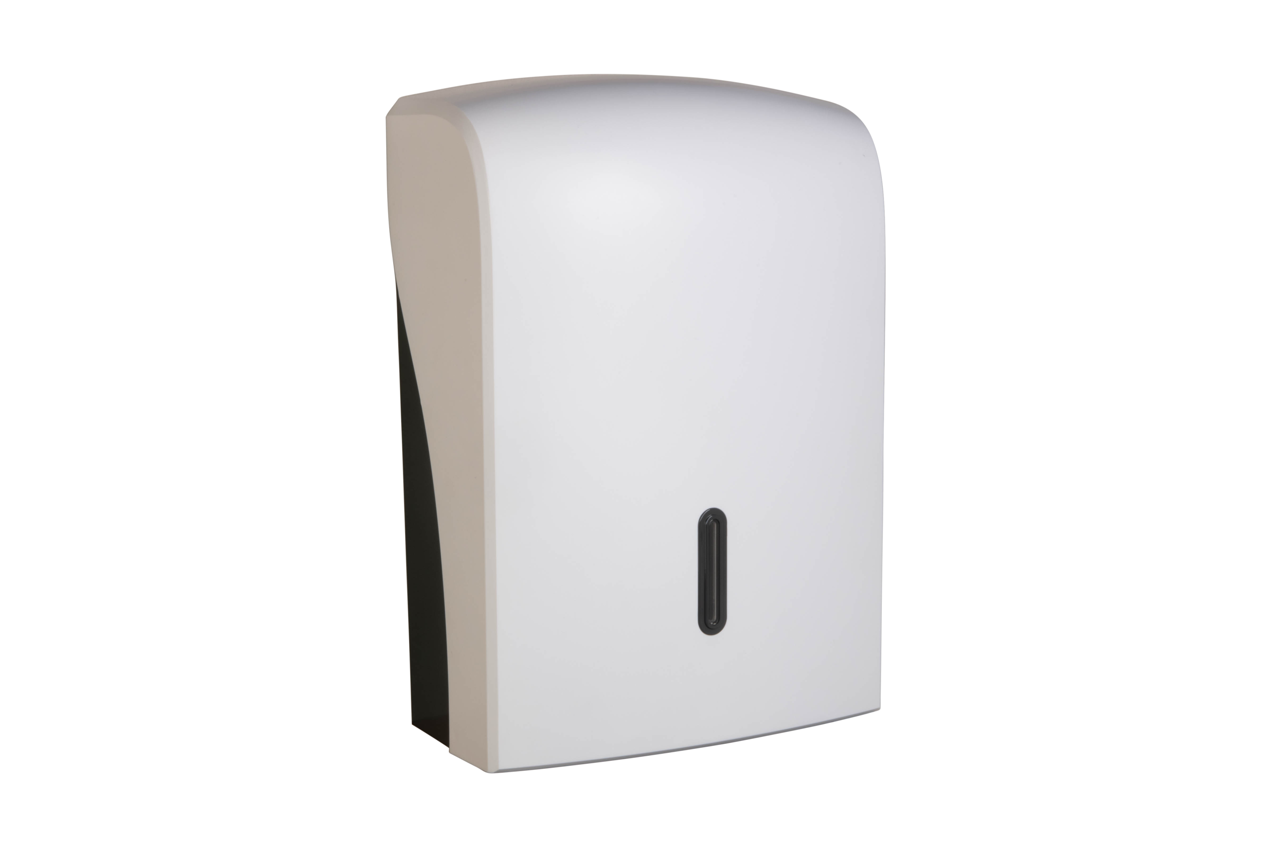White halo large handtowel dispenser - graphite