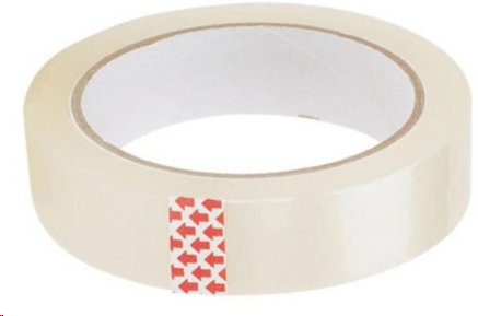 Valuex easy tear tape 24mmx66m clear (pack 6)