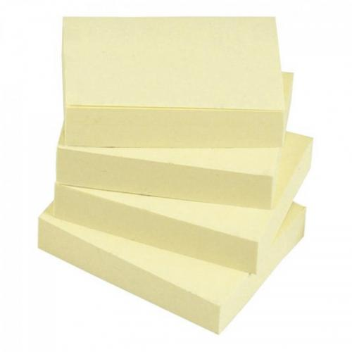 Re-move sticky note 38x51mm ylw pk12