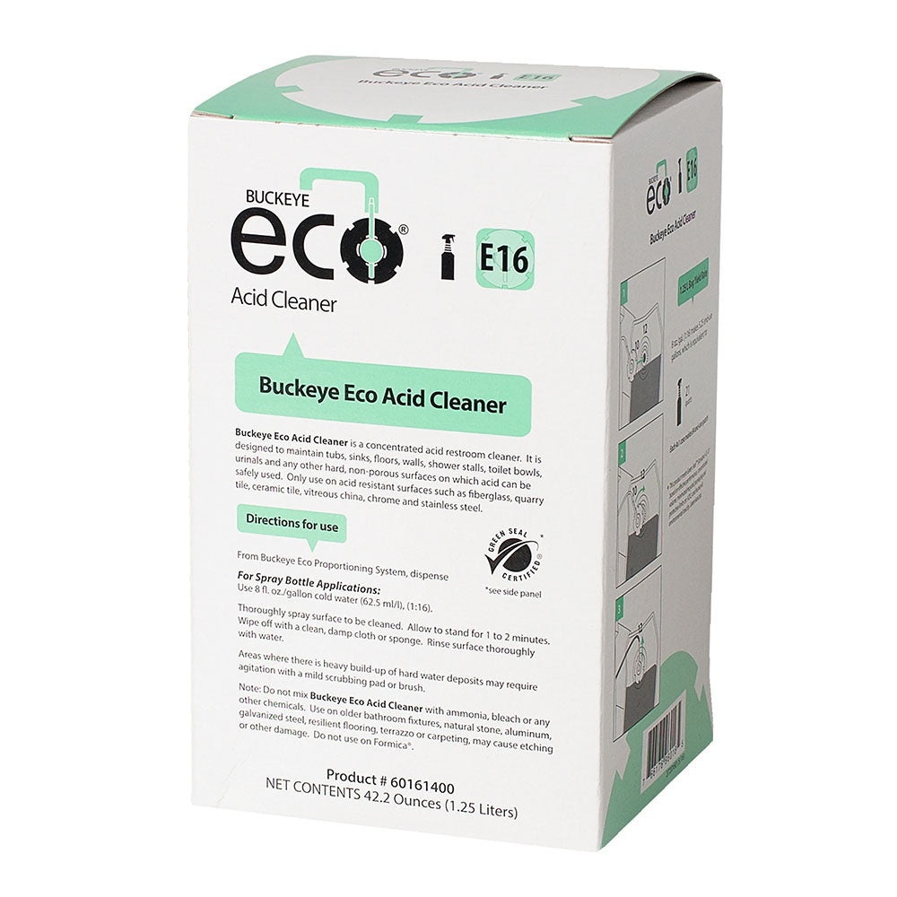 E16 acid cleaner 4 x 1.25 litres