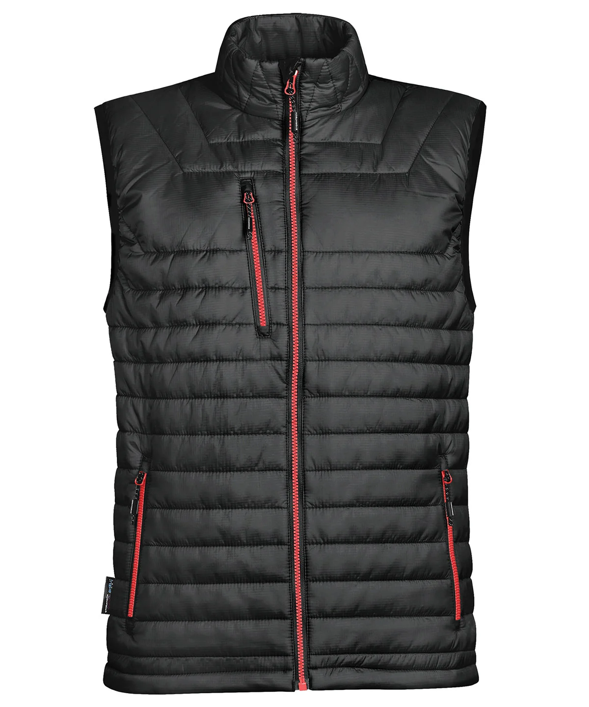 Grey gravity down vest xl